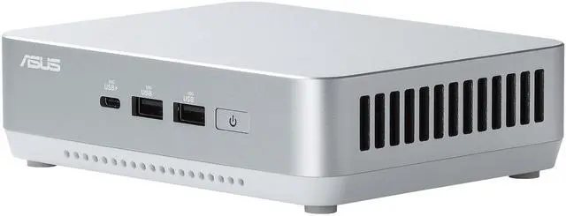 Alt view image 12 of 15 - ASUS NUC 14 Pro+ Barebone with Intel 14th Gen Core Ultra 7 155H (NPU Support), up to 96GB DDR5 RAM, Dual Storage, Thunderbolt 4, Wi-Fi 6E & Bluetooth 5.3, Silver Aluminum Chassis with VESA Mount