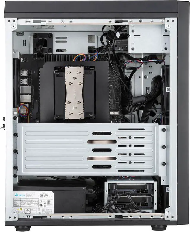 Alt view image 7 of 16 - ASUS ExpertCenter Pro ET700I W7-B-1300 Performance AI workstation supports Intel Xeon W-3400/W-2400 processor, PCIe 5.0, DDR5 ECC, 2x 2.5 Gb LAN, 2x M.2, 2x GPU Support, 1300W 80 PLUS Platinum PSU, USB Type-C