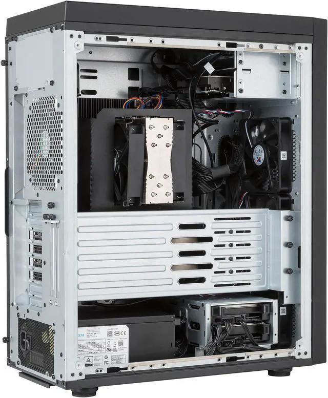 Alt view image 9 of 16 - ASUS ExpertCenter Pro ET700I W7-B-1300 Performance AI workstation supports Intel Xeon W-3400/W-2400 processor, PCIe 5.0, DDR5 ECC, 2x 2.5 Gb LAN, 2x M.2, 2x GPU Support, 1300W 80 PLUS Platinum PSU, USB Type-C