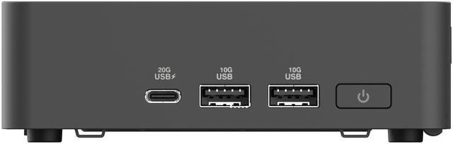 Alt view image 4 of 16 - ASUS NUC 15 Pro RNUC15CRKU70000U Black Barebone System w/ Intel Ultra 7 255H CPU, Integrated - Intel Arc 140T Graphics ,US cord, Single Unit - Memory and Storage Sold Separately
