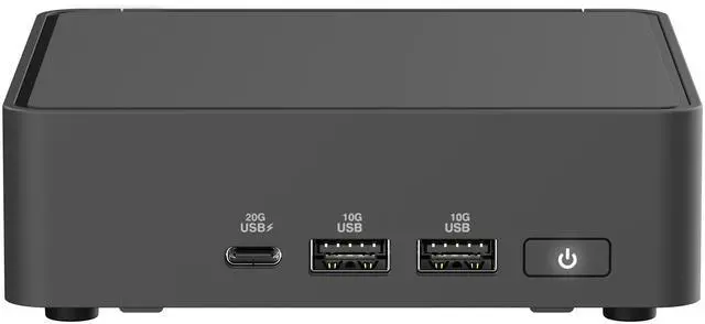 Main image of ASUS NUC 15 Pro RNUC15CRKU50000U Black Barebone System w/ Intel Ultra 5 225H CPU, Integrated - Intel Arc 130T Graphics ,US cord, Single Unit - Memory and Storage Sold Separately