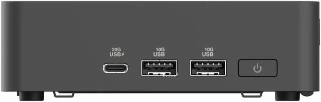 Alt view image 5 of 9 - ASUS NUC 15 Pro RNUC15CRKU50000U Black Barebone System w/ Intel Ultra 5 225H CPU, Integrated - Intel Arc 130T Graphics ,US cord, Single Unit - Memory and Storage Sold Separately
