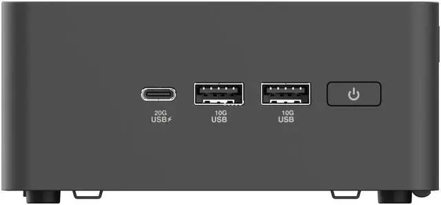 Alt view image 4 of 10 - ASUS NUC 15 Pro Tall Barebone Kit Mini PC with Intel Series 2 Core 7 240H, 2x DDR5 SO-Dimm Slots, Dual Storage Design, Thunderbolt™ 4, Wi-Fi 7,  Blue tooth 5.4 - Memory and Storage Sold Separately