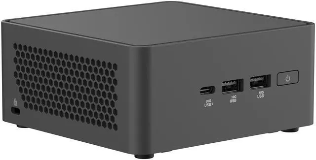 Alt view image 5 of 9 - ASUS NUC 15 Pro RNUC15CRHC50000U Black Barebone System w/ Intel Ultra 5 210H CPU, 2x DDR5 SO-Dimm Slots, WiFi 7,US cord, Single Unit - Memory and Storage Sold Separately