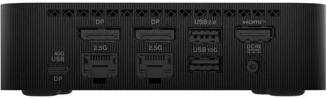 Alt view image 2 of 3 - ASUS ExpertCenter PN54 Barebone Mini PC with AMD  AI 7 350 Processor, Dual Channel DDR5 RAM, Dual Storage Design, WiFi 7 & Bluetooth 5.4, Voice Command, Toolless Chassis Access, USB-C, Hardware TPM, VESA Mount Included (PN54-BB7000ETL-A)