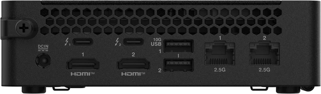 Alt view image 3 of 8 - ASUS NUC 16 Pro Barebone Mini PC (w/ RAM) with Intel Series 3 Core Ultra X9 378H, 32GB LPDDR5x memory, Dual Storage Design, Dual LAN and Thunderbolt 4, Wi-Fi 7 & Bluetooth 6.0, Toolless Chassis Access, VESA Mount included