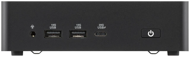 Alt view image 3 of 20 - ASUS NUC 16 Barebone Mini PC with Intel Series 3 Core 5 320, Single Channel DDR5 RAM, Single Storage Design, Dual LAN, Thunderbolt 4, Wi-Fi 7 & BT 6.0, Toolless Chassis Access, VESA Mount included