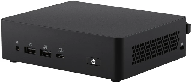 Alt view image 6 of 20 - ASUS NUC 16 Barebone Mini PC with Intel Series 3 Core 5 320, Single Channel DDR5 RAM, Single Storage Design, Dual LAN, Thunderbolt 4, Wi-Fi 7 & BT 6.0, Toolless Chassis Access, VESA Mount included