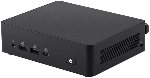 Alt view image 7 of 20 - ASUS NUC 16 Barebone Mini PC with Intel Series 3 Core 5 320, Single Channel DDR5 RAM, Single Storage Design, Dual LAN, Thunderbolt 4, Wi-Fi 7 & BT 6.0, Toolless Chassis Access, VESA Mount included