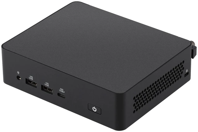 Alt view image 8 of 20 - ASUS NUC 16 Barebone Mini PC with Intel Series 3 Core 5 320, Single Channel DDR5 RAM, Single Storage Design, Dual LAN, Thunderbolt 4, Wi-Fi 7 & BT 6.0, Toolless Chassis Access, VESA Mount included