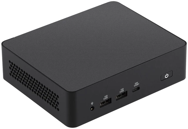Alt view image 11 of 20 - ASUS NUC 16 Barebone Mini PC with Intel Series 3 Core 5 320, Single Channel DDR5 RAM, Single Storage Design, Dual LAN, Thunderbolt 4, Wi-Fi 7 & BT 6.0, Toolless Chassis Access, VESA Mount included