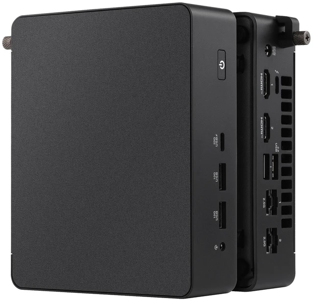 Alt view image 17 of 20 - ASUS NUC 16 Barebone Mini PC with Intel Series 3 Core 5 320, Single Channel DDR5 RAM, Single Storage Design, Dual LAN, Thunderbolt 4, Wi-Fi 7 & BT 6.0, Toolless Chassis Access, VESA Mount included