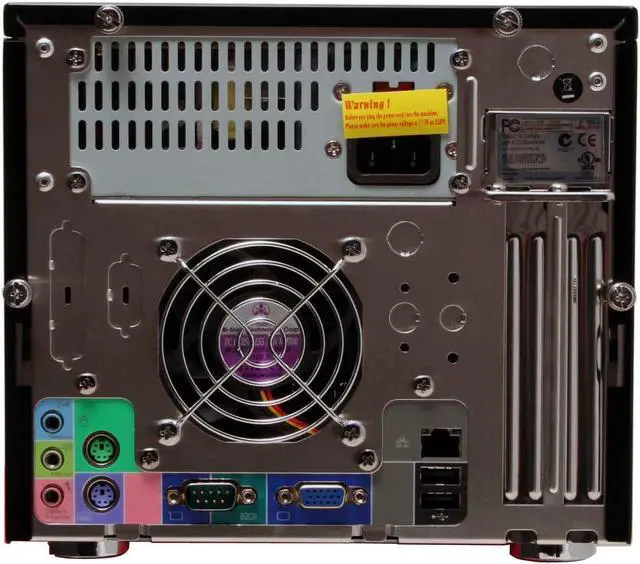 Alt view image 5 of 12 - BIOSTAR iDEQ N1 AMD Socket 754 NVIDIA GeForce 6100 Barebone