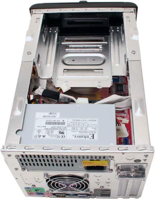 Alt view image 8 of 12 - BIOSTAR iDEQ N1 AMD Socket 754 NVIDIA GeForce 6100 Barebone