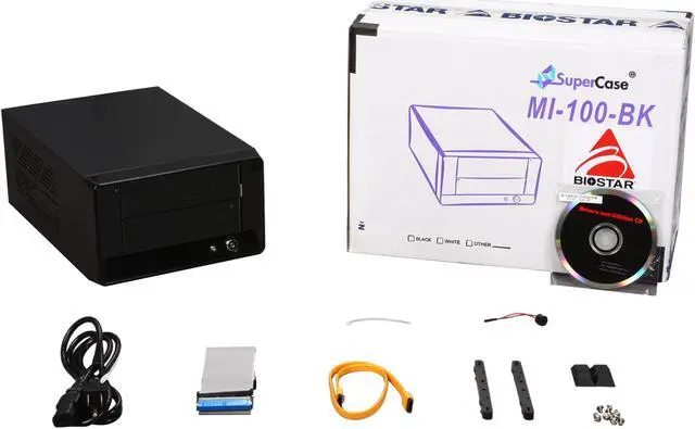 Alt view image 8 of 8 - BIOSTAR Mini Daemon Intel 945GC Barebone