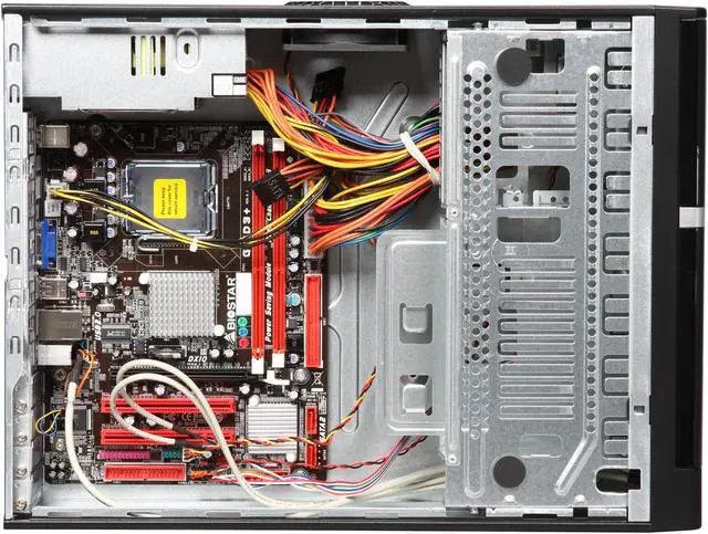 Alt view image 6 of 10 - BIOSTAR ECO i4v Intel Socket T(LGA775) Intel G41 Barebone