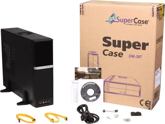 Alt view image 9 of 9 - BIOSTAR ECO HD61V Intel Socket H2(LGA1155) Intel H61 Barebone