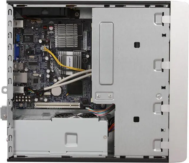 Alt view image 7 of 10 - Foxconn RS233 ITX-Barebone Intel 945GC Barebone