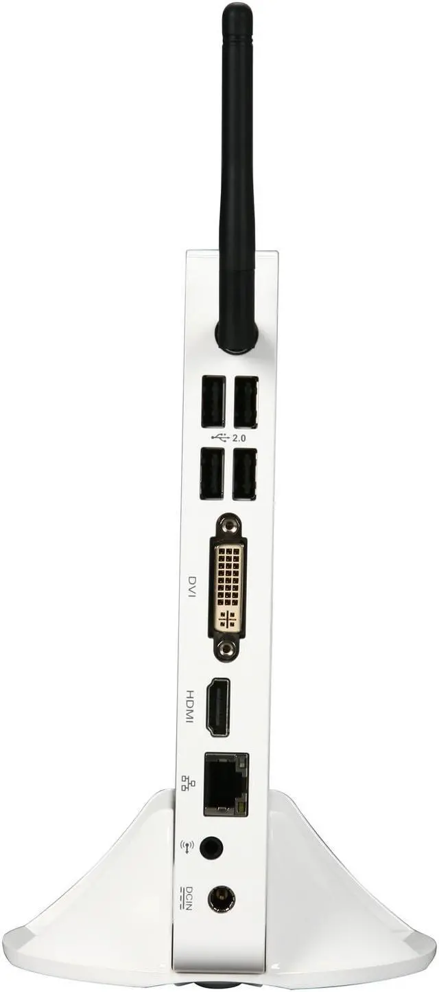 Alt view image 4 of 6 - Foxconn NT-330I-A-W-NA-A NVIDIA ION White Barebone Systems - Mini / Booksize