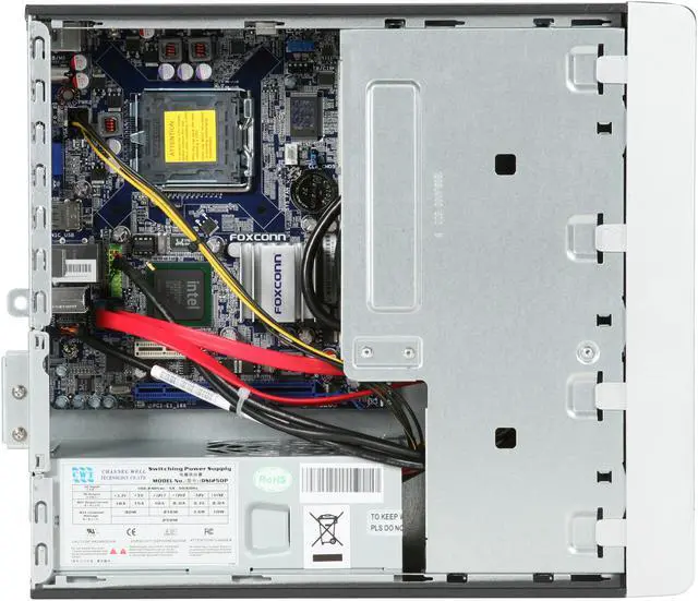 Alt view image 6 of 10 - Foxconn R10-G3 Intel Socket T(LGA775) Intel G31 Barebone