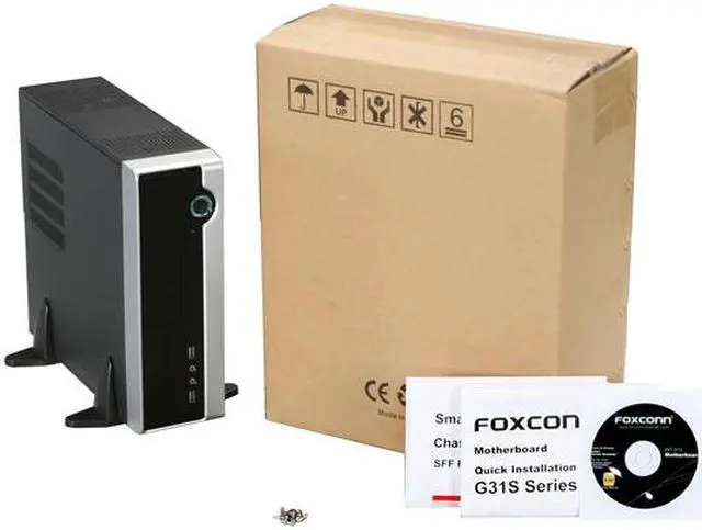 Alt view image 10 of 10 - Foxconn R10-G3 Intel Socket T(LGA775) Intel G31 Barebone