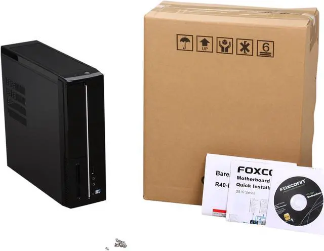 Alt view image 10 of 10 - Foxconn R40-D2 Intel NM10 Barebone