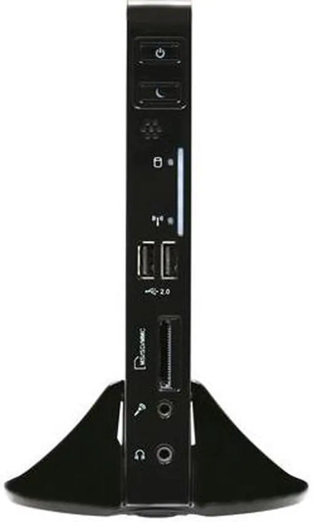 Alt view image 2 of 6 - Foxconn NetBox-nT410 NT-410-A-B-A-NA Intel Pineview-D Chipset Black Mini / Booksize Barebone System