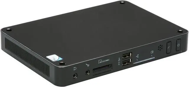 Alt view image 5 of 6 - Foxconn NetBox-nT410 NT-410-A-B-A-NA Intel Pineview-D Chipset Black Mini / Booksize Barebone System