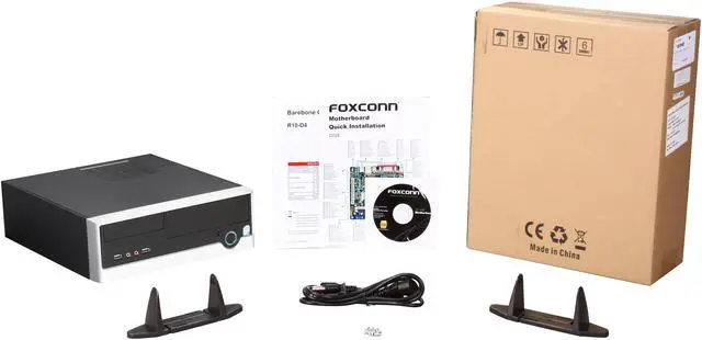 Alt view image 8 of 8 - Foxconn SFF R10-D4 Intel NM10 Barebone