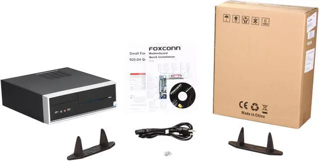 Alt view image 8 of 8 - Foxconn SFF R20-D4 Intel NM10 Barebone