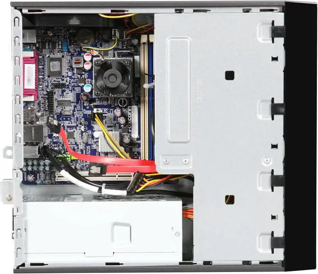 Alt view image 6 of 10 - Foxconn SFF R30-D4 Intel NM10 Barebone
