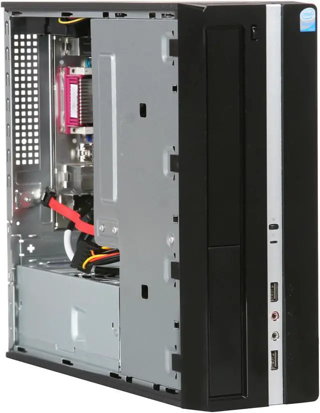 Alt view image 7 of 10 - Foxconn SFF R30-D4 Intel NM10 Barebone