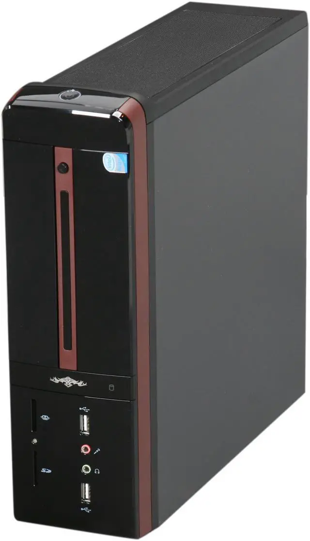 Alt view image 3 of 10 - Foxconn SFF R50-D4 Intel NM10 Barebone