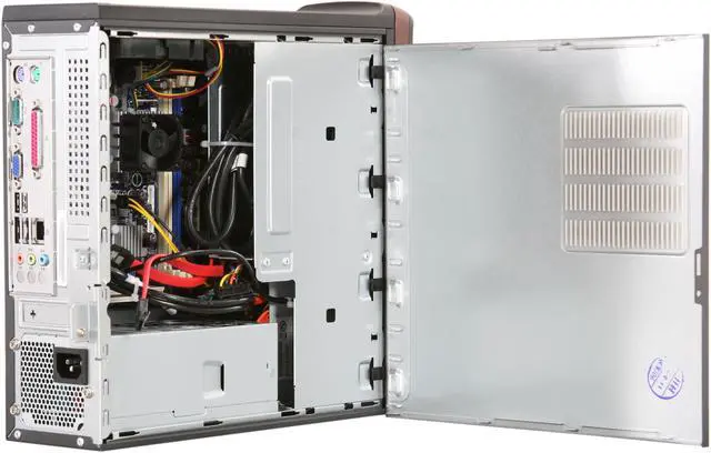 Alt view image 5 of 10 - Foxconn SFF R50-D4 Intel NM10 Barebone