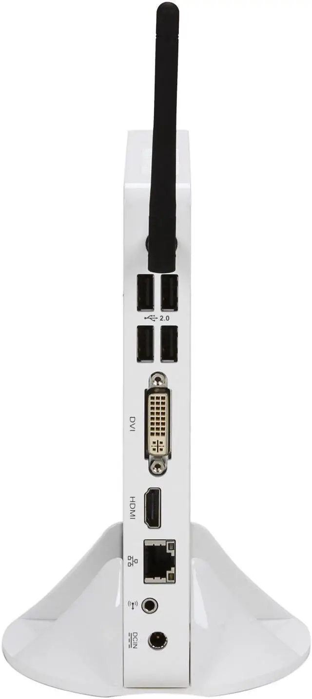 Alt view image 4 of 6 - Foxconn NT330i-A-W-AE-QB nVIDIA MCP7A-ION White Mini / Booksize Barebone System
