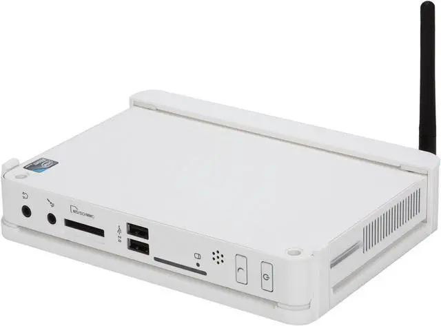 Alt view image 5 of 6 - Foxconn NT330i-A-W-AE-QB nVIDIA MCP7A-ION White Mini / Booksize Barebone System
