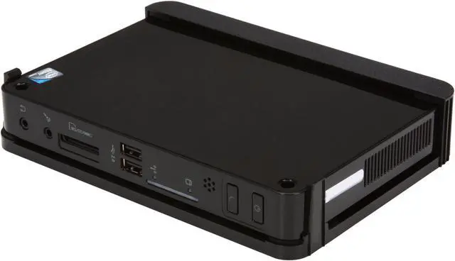 Alt view image 5 of 6 - Foxconn NT425-0H0W-B-AE-QB Intel Pineview-D Black Mini / Booksize Barebone System
