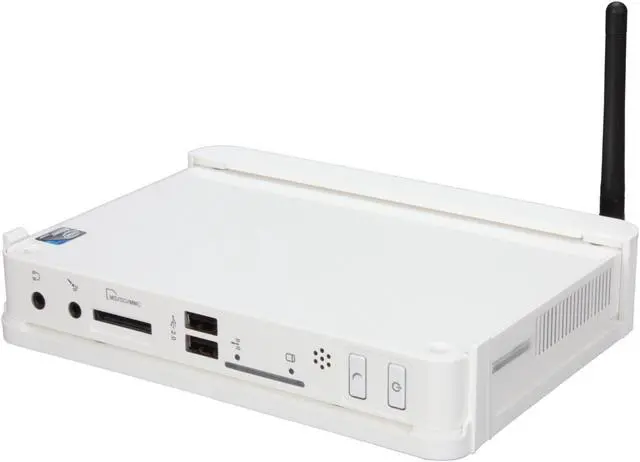 Main image of Foxconn NT425H-0H0W-W-AE Intel PineView-D White Mini / Booksize Barebone System