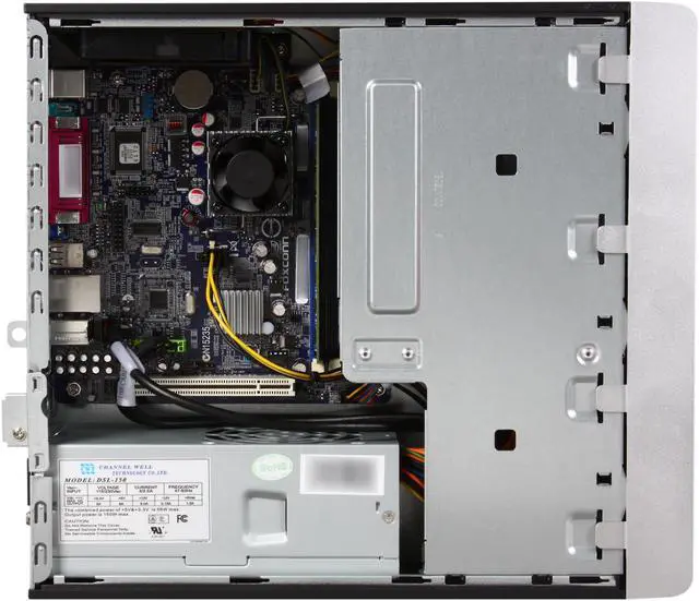 Alt view image 6 of 8 - Foxconn R10-D4-DDR3 Intel NM10 Barebone System with 2G/DDR3 Already Included
