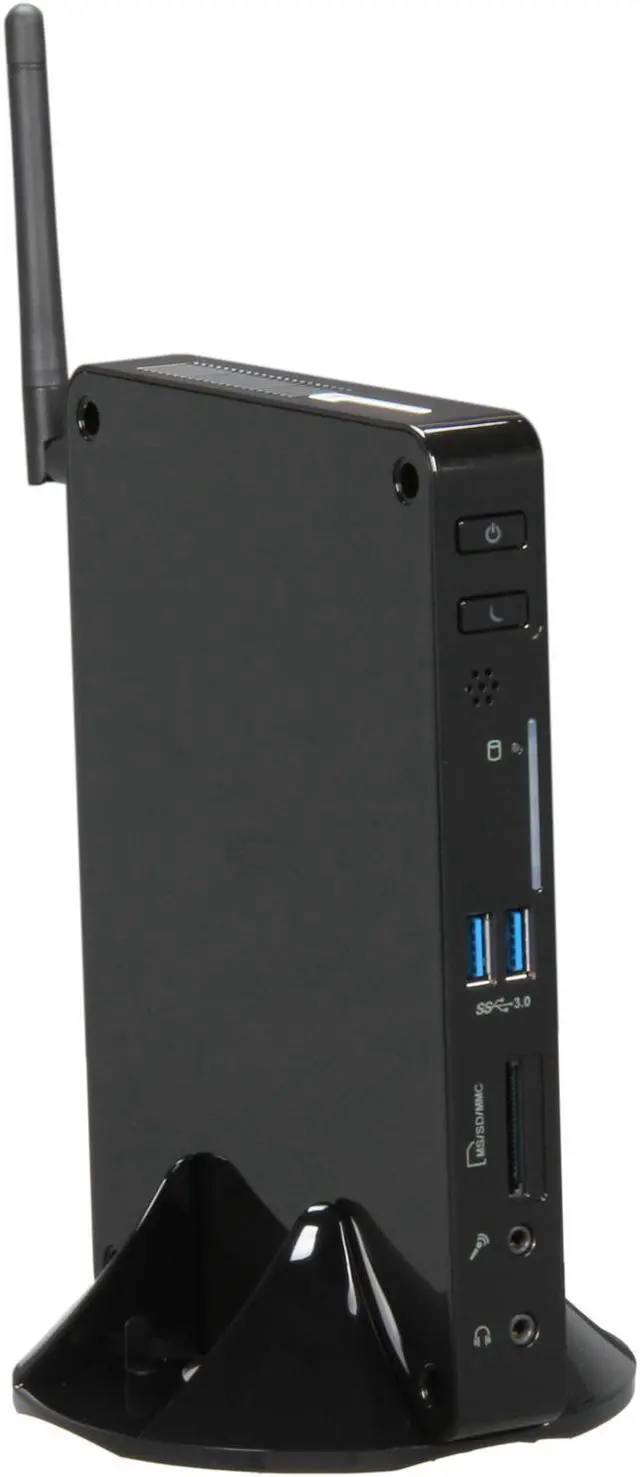 Main image of Foxconn NTA350-0H0W-B-A-NA AMD A45 (Hudson D1) Black Mini / Booksize Barebone System