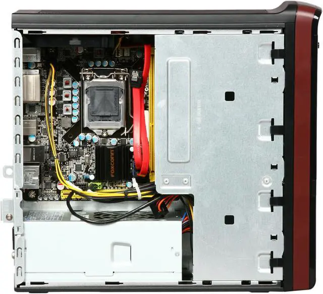 Alt view image 6 of 9 - Foxconn SFF R50-H1 Intel Socket H2(LGA1155) Intel H67 1 x HDMI Barebone