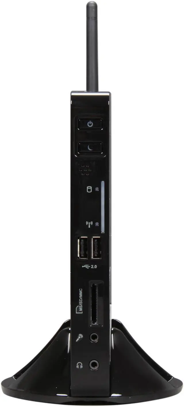 Alt view image 2 of 5 - Foxconn nT535-0h0w-B-A-NA Intel NM10 Mini / Booksize Barebone System