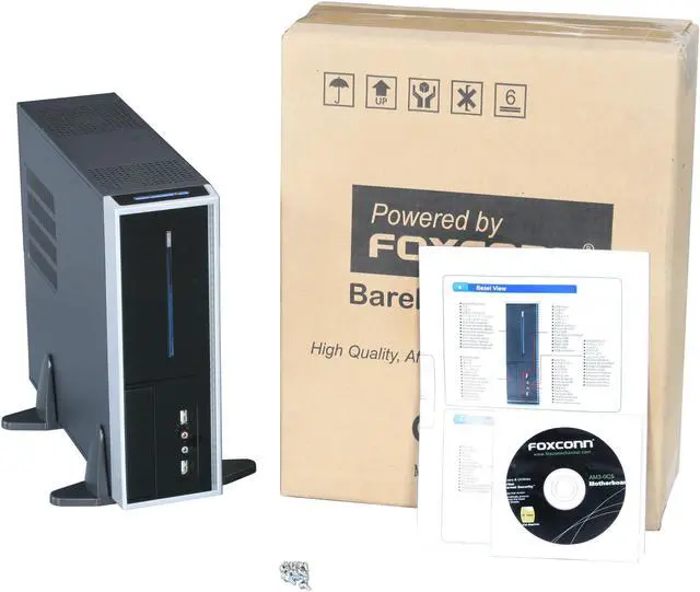 Alt view image 8 of 8 - Foxconn SFF R20-A1 AMD A45 (Hudson D1) 1 x HDMI Barebone