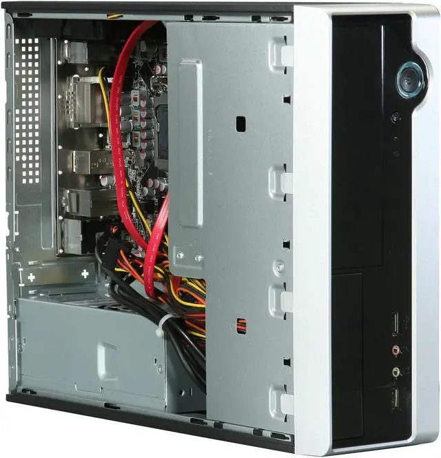 Alt view image 7 of 10 - Foxconn SFF RM1-H2 Intel Socket H2(LGA1155) Intel H61 1 x HDMI Barebone