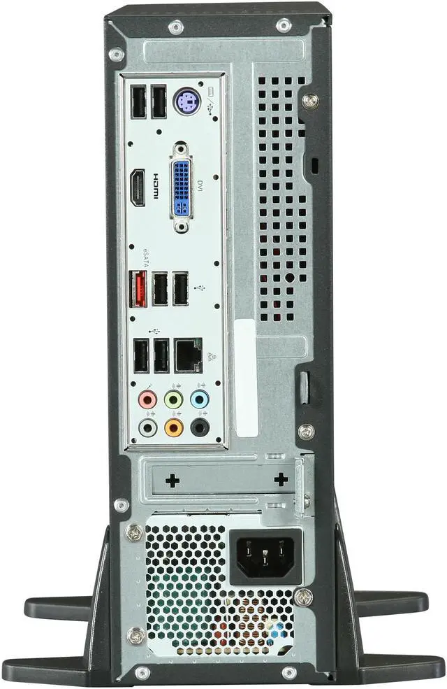 Alt view image 9 of 10 - Foxconn SFF RM1-H2 Intel Socket H2(LGA1155) Intel H61 1 x HDMI Barebone