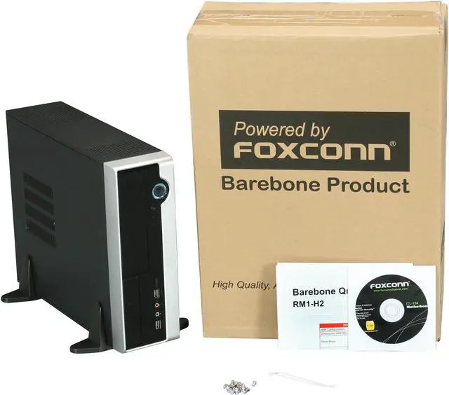 Alt view image 10 of 10 - Foxconn SFF RM1-H2 Intel Socket H2(LGA1155) Intel H61 1 x HDMI Barebone
