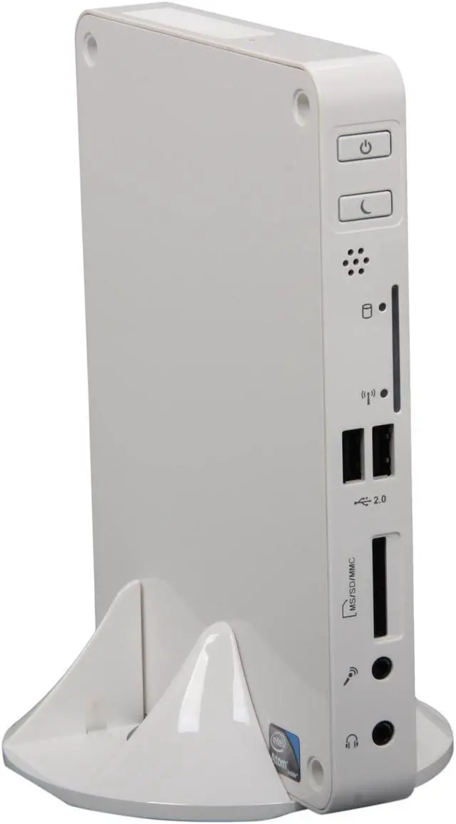 Main image of Foxconn nT425-0h0w-W-A-NA Intel PineView-D White Mini / Booksize Barebone System