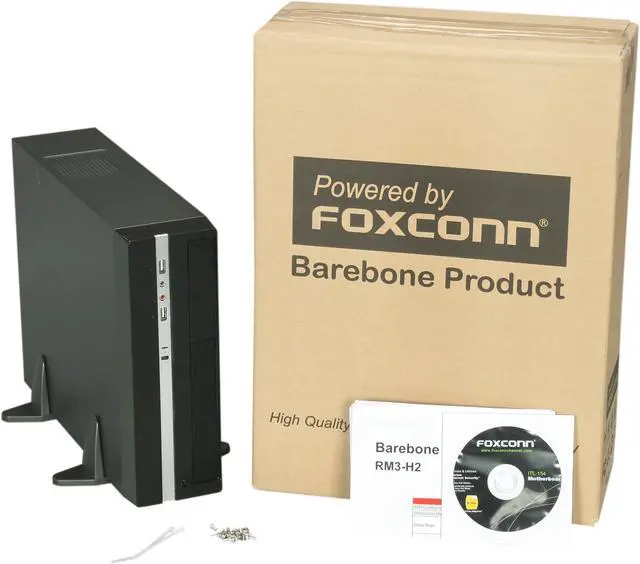 Alt view image 10 of 10 - Foxconn RM3-H2 Intel Socket H2(LGA1155) Intel H61 1 x HDMI Barebone