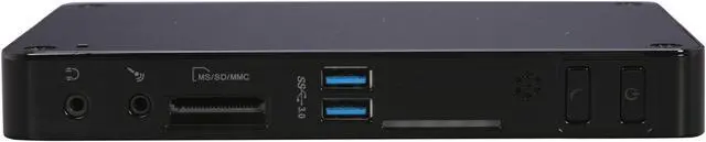Alt view image 2 of 5 - Foxconn nT-i1200-0H0WBNA Intel NM10 Black Mini / Booksize Barebone System