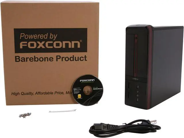 Alt view image 8 of 8 - Foxconn R50-i4000 Intel NM10 1 x HDMI Barebone